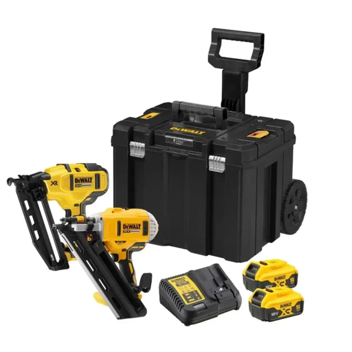 DeWalt DCK264P2T-GB 18V 2x 5Ah XR BL Framing / Finish Nailer
