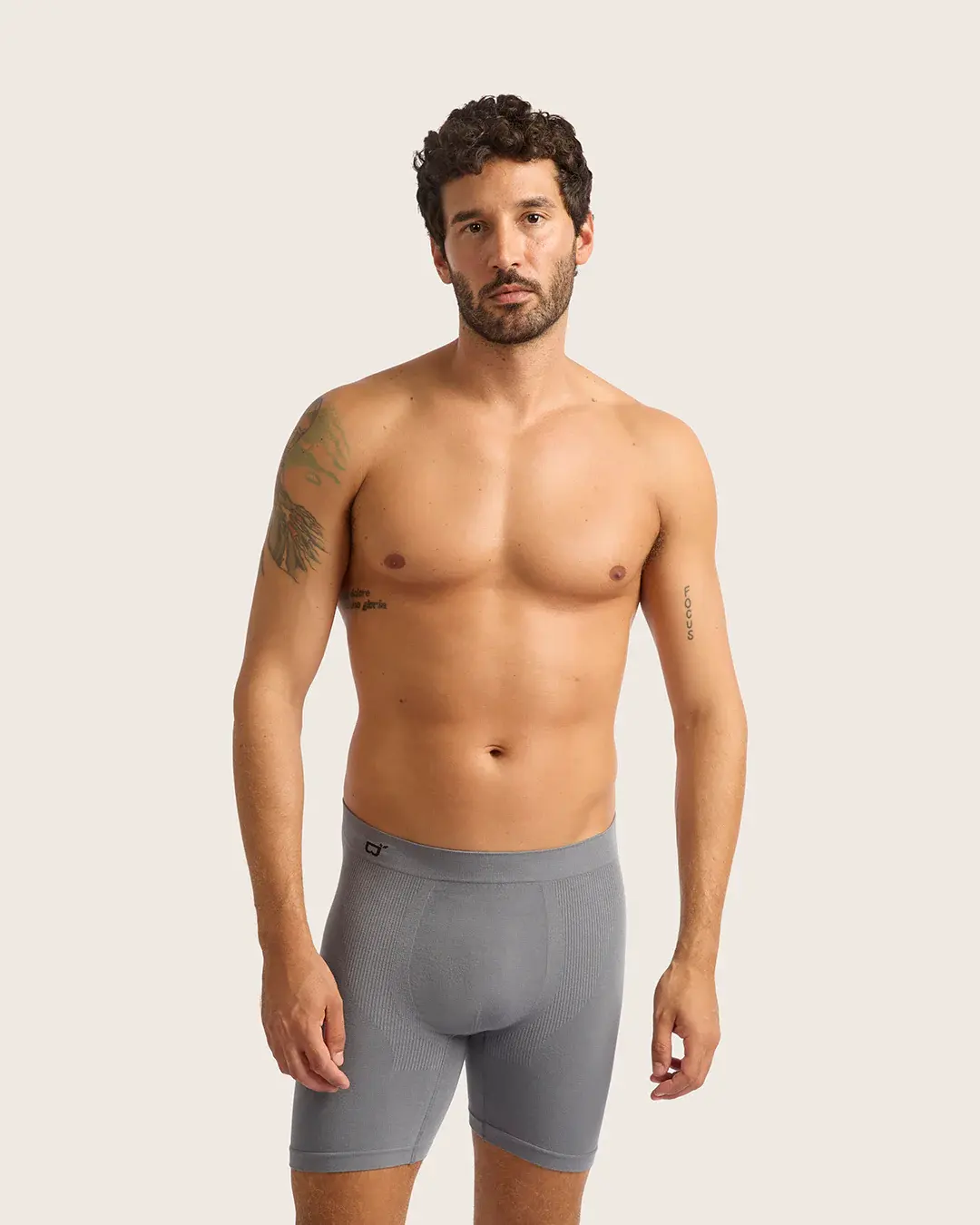 Men's Seamfree Mid-Length Boxer Briefs