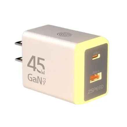 45W USB C 双口快速充电器