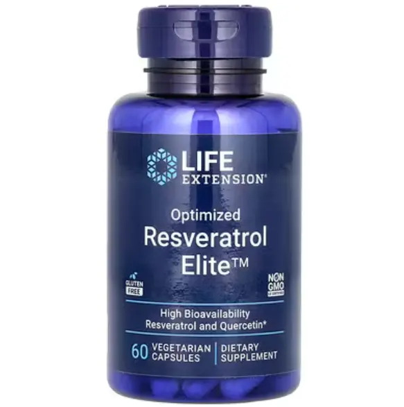 Life Extension, 白藜芦醇素食胶囊，60 粒装
