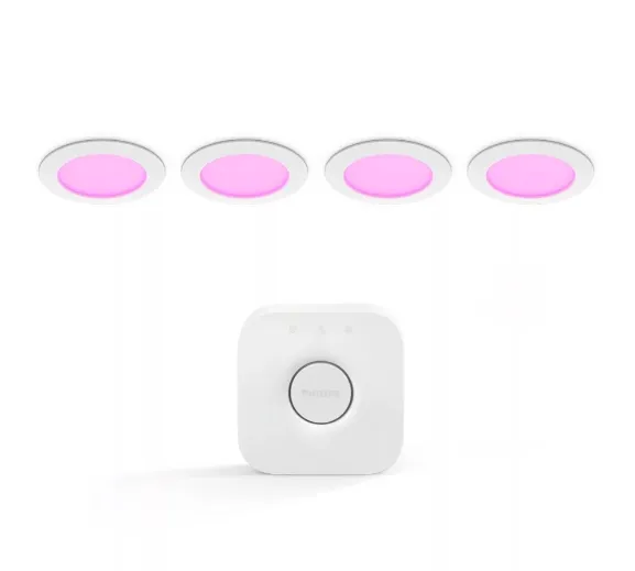 Bundle: Slim downlight (4) + Bridge