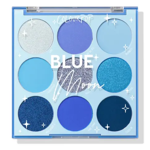 Colourpop 卡拉泡泡 Blue Moon 九色眼影盘