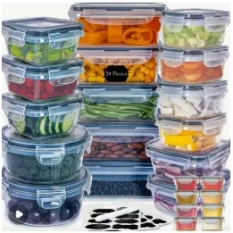 食品储存保鲜盒24个