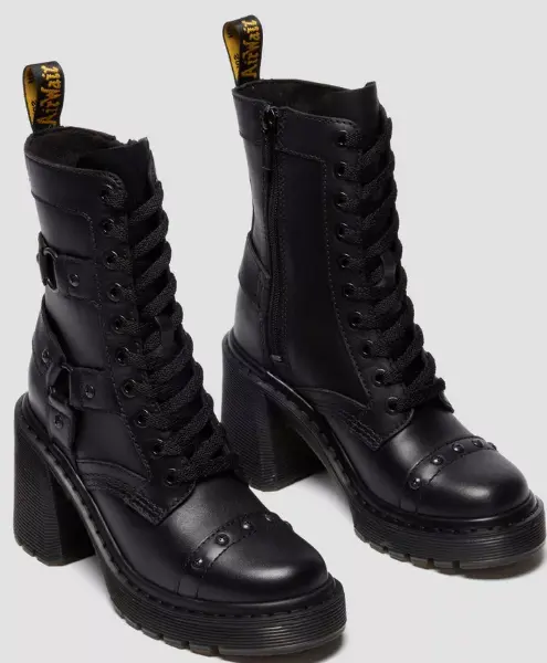 Chesney Harness Sendal 真皮高跟靴