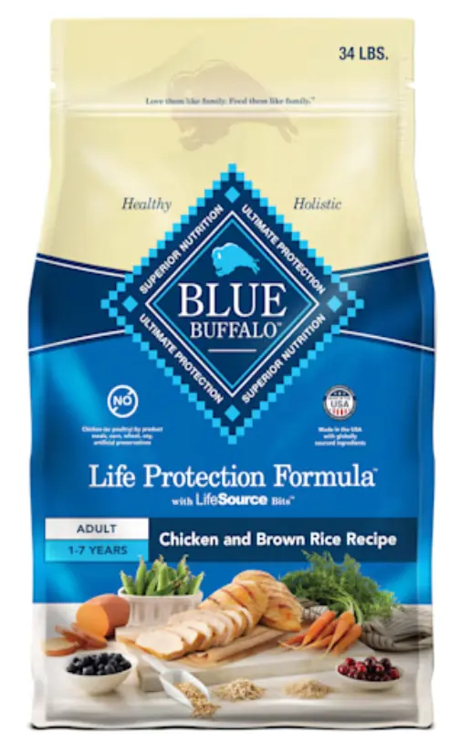 蓝爵成犬鸡肉糙米狗粮