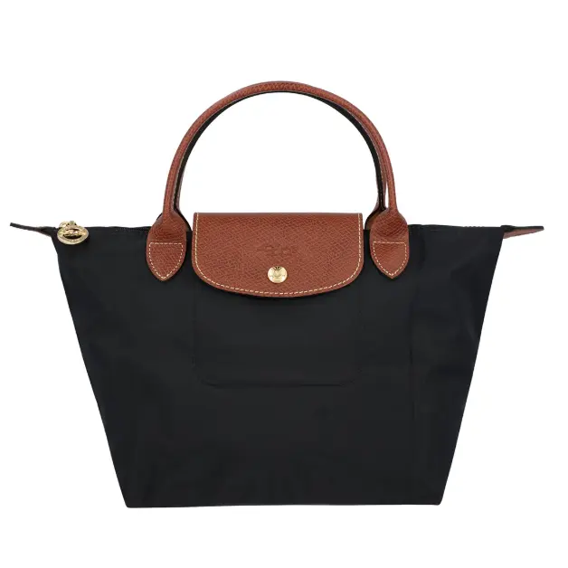 Longchamp 珑骧 黑色托特包