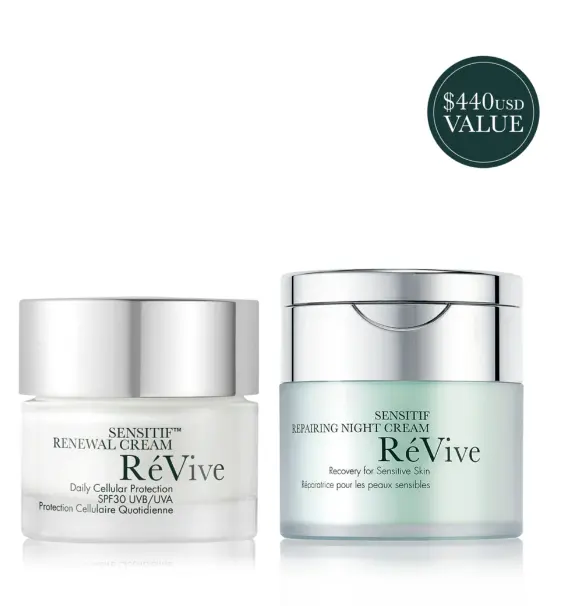 ReVive  Sensitif 日霜和晚霜套装