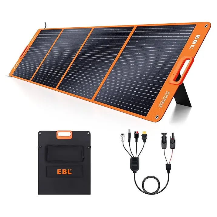 EBL 200W Portable Solar Panel for Power Station