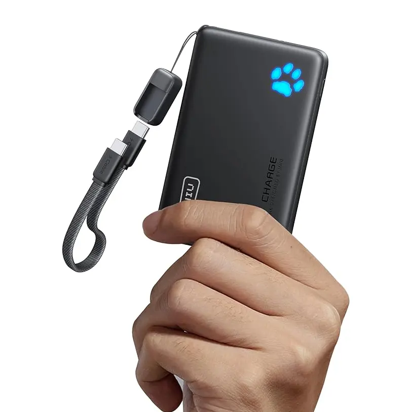INIU 45W Lightest 10000mAh USB C in & out Power Bank