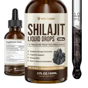 Himalayan Shilajit Liquid Drops 1000mg