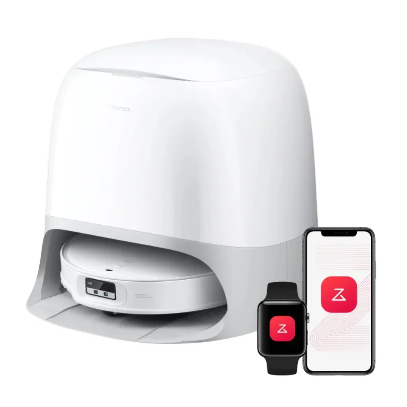 Roborock Qrevo CurvX Robot Vacuum with Multifunctional Dock