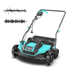 YARDCARE 2-in-1 Scarifier and Dethatcher