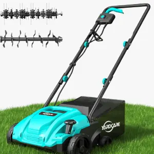 YARDCARE 二合一电动除草机和松土机