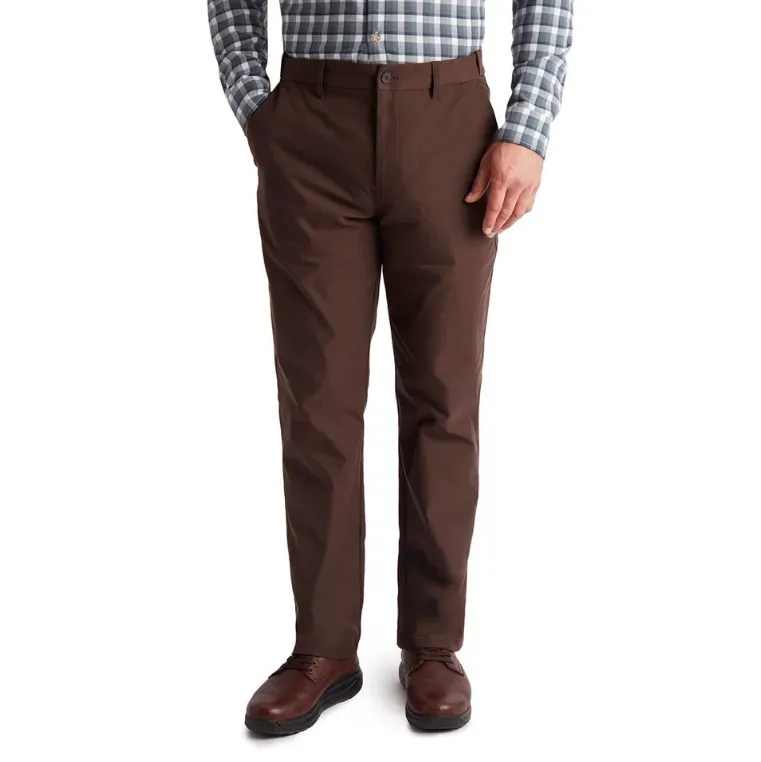 男士斜纹棉布防水裤