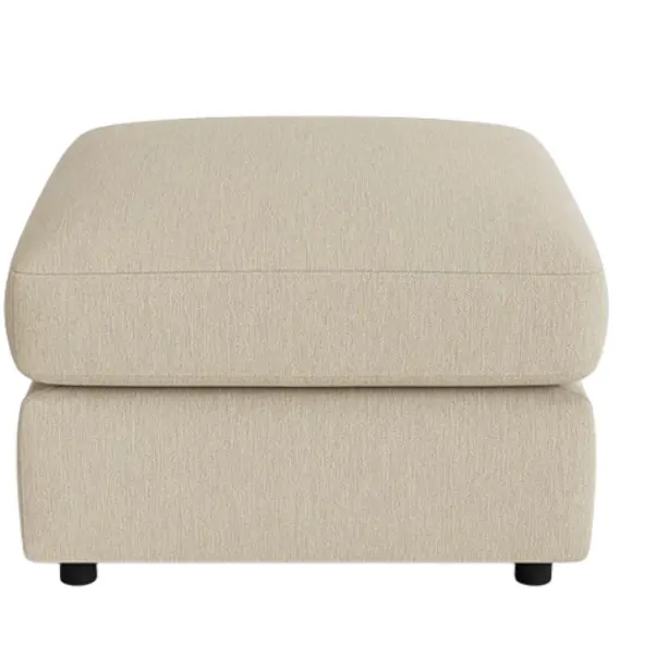 Tokyo Footstool - Raw Linen