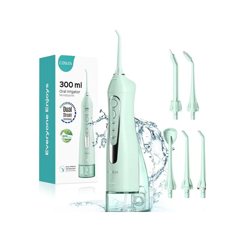 COSLUS 便携式无绳口腔冲洗器 300ML
