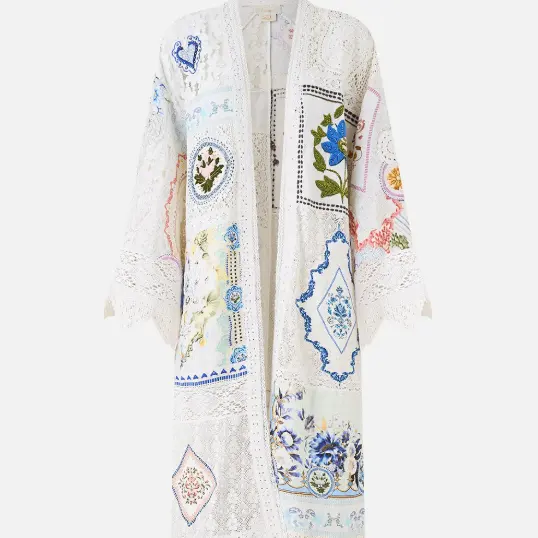 Camilla 喇叭袖长袍