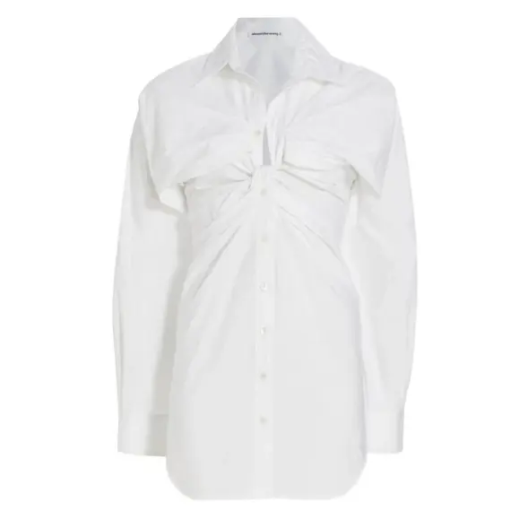 AleanderWang 褶皱衬衫