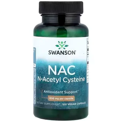 Swanson NAC600 毫克100 粒全素胶囊