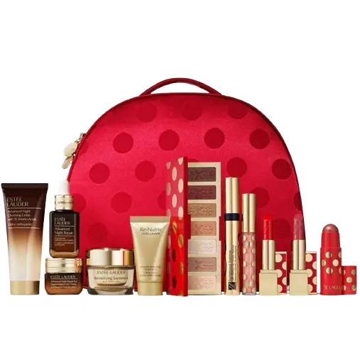 Estee Lauder：任意购买12件节日好礼仅需$90