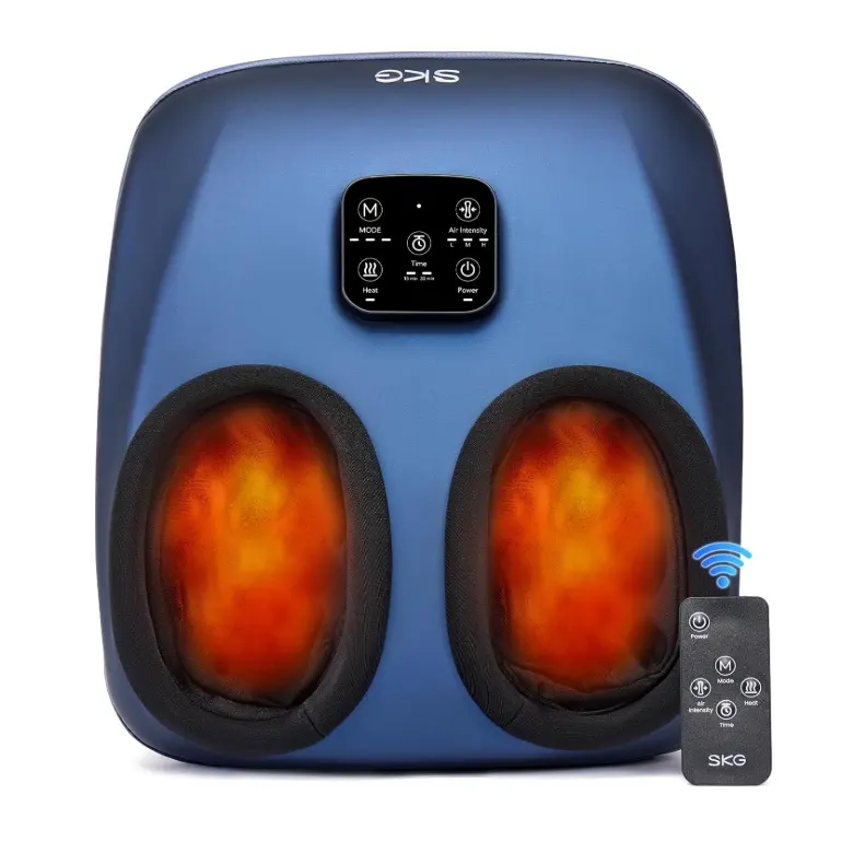 SKG YS100 Shiatsu Foot Massager with Heat and Remote