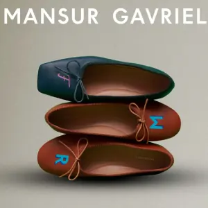 MANSUR GAVRIEL：下单即享免费定制手绘字母