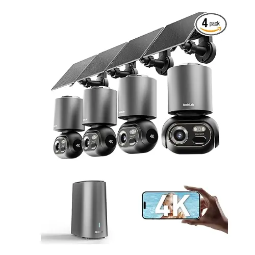 BOTSLAB Outdoor Security Cameras Wireless