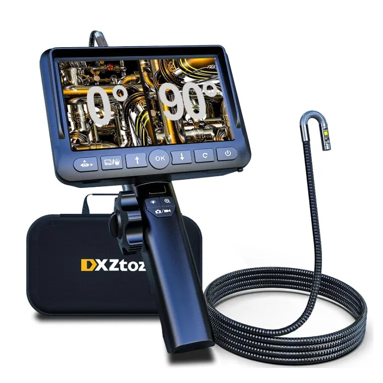 DXZtoz Dual-Lens Articulating Borescope