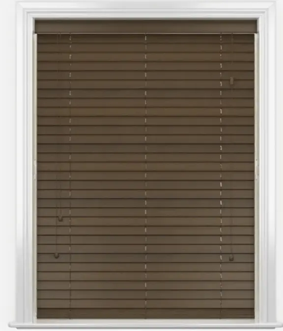 Premier 古铜橡木纹百叶窗