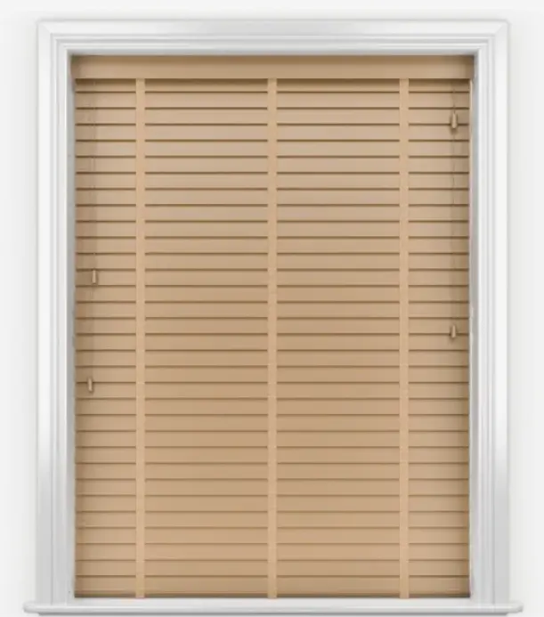 WoodLux 橡木纹饰带仿木百叶窗