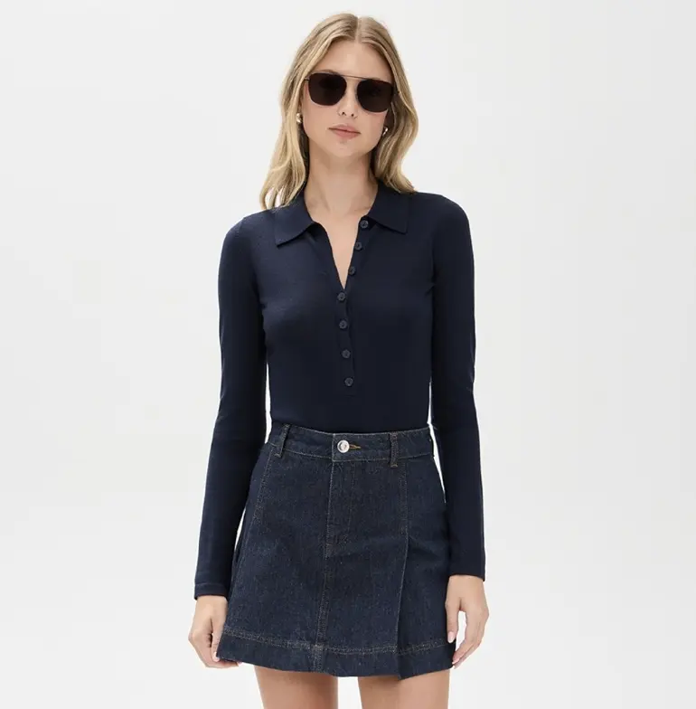 Reformation Sav Merino Polo 衫