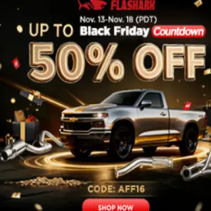 Flashark: Up to 50% OFF + Extra 16% OFF Sitewide