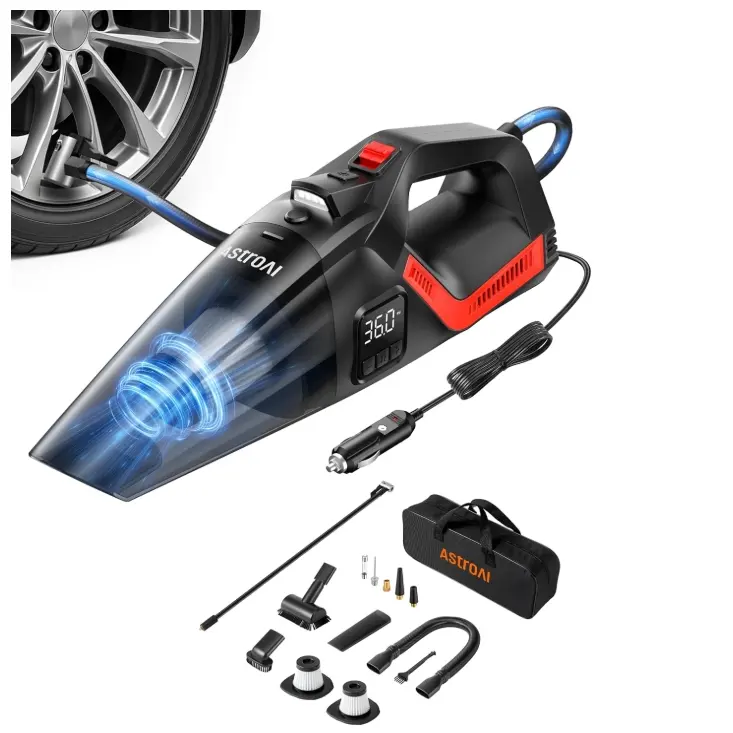 AstroAI 四合一车载吸尘器和轮胎充气泵