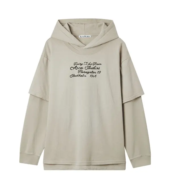 Acne Studios 文字装饰连帽衫