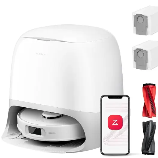 roborock Qrevo Curv S5X Robot Vacuum Cleaner Set