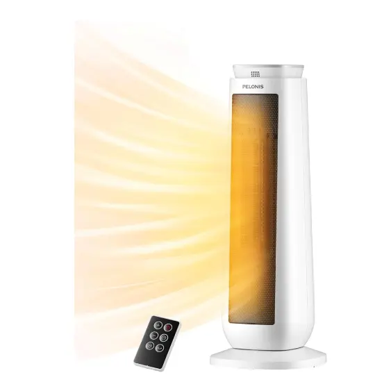 PELONIS 23” Oscillating Ceramic Tower Space Heater