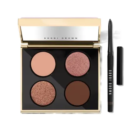 Bobbi Brown  粉裸眼影盘+眼线笔套装