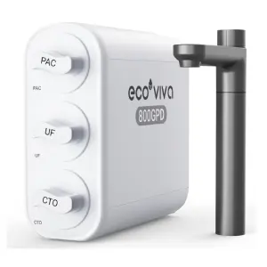 Ecoviva 0.01 微米厨下式净水器