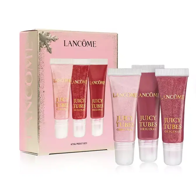 Lancome  Juicy Tubes 迷你唇彩套装 3件