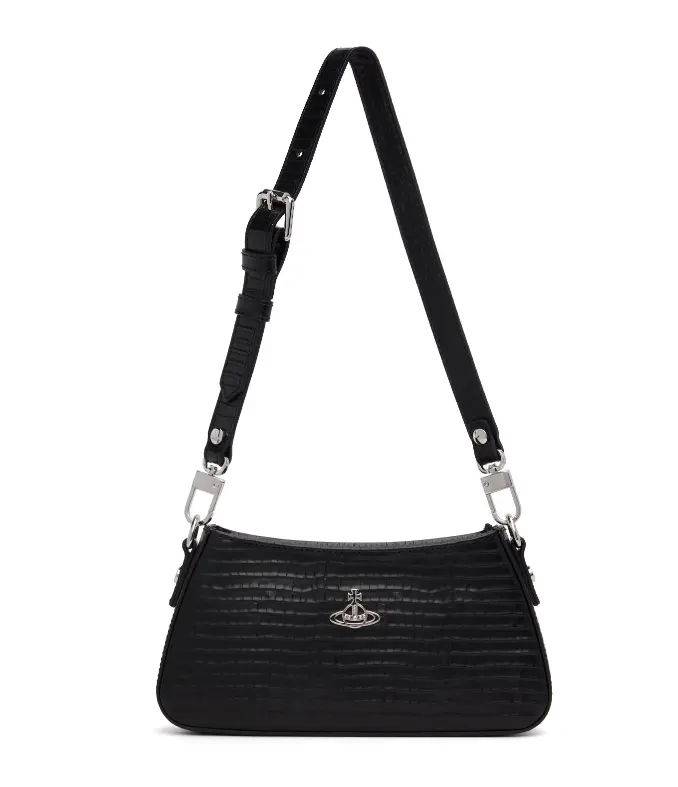 Vivienne Westwood  Black Tasha 肩背手机包