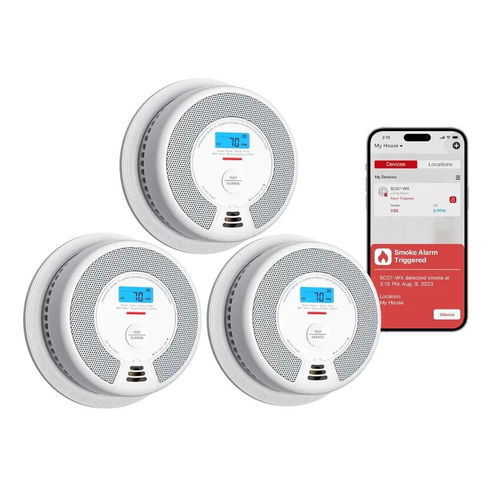 X-Sense 智能烟雾探测器组合