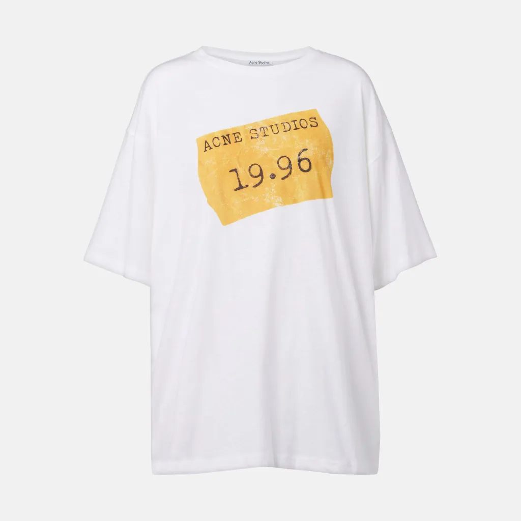 ACNE STUDIOS 徽标印花T恤