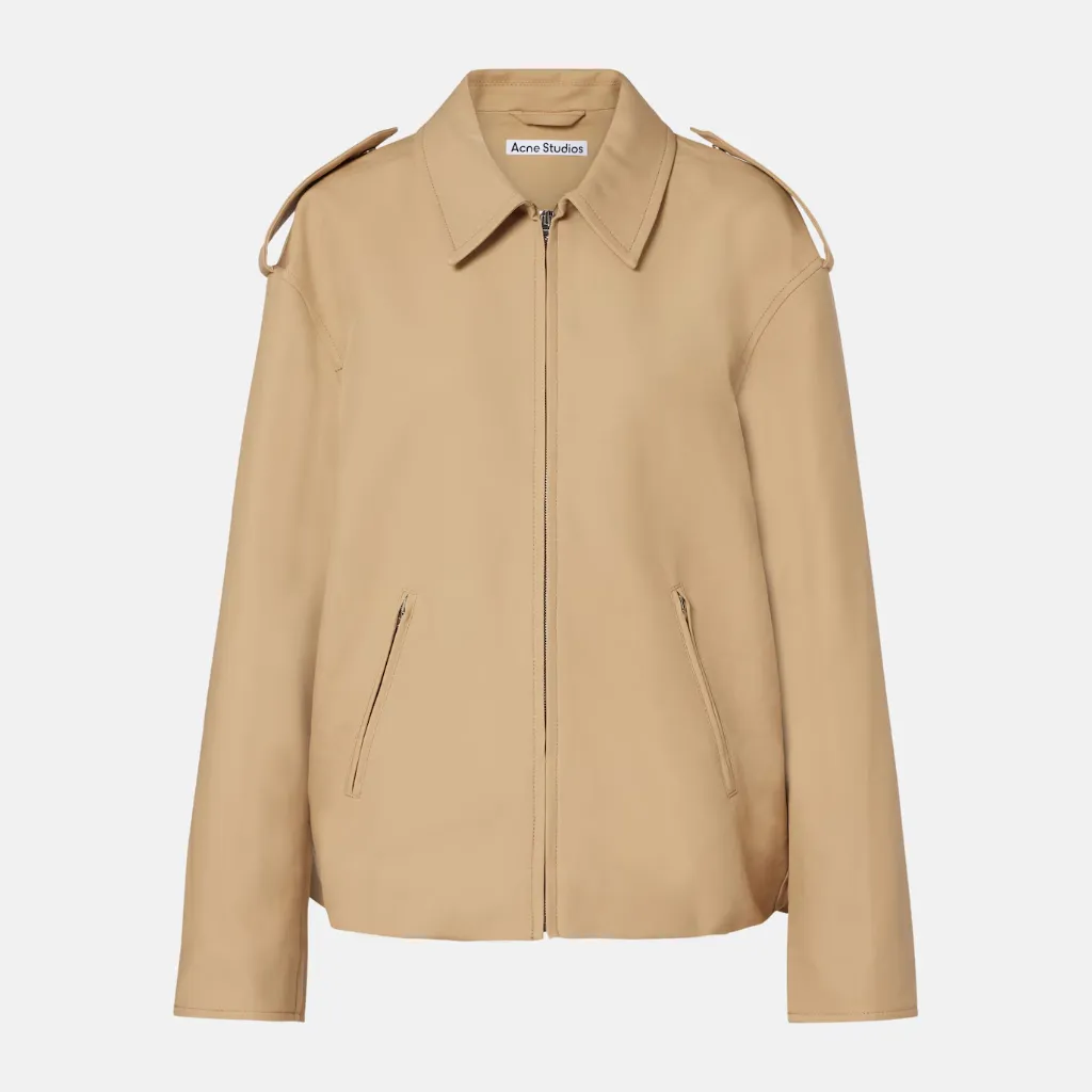 ACNE STUDIOS 浅褐色夹克外套