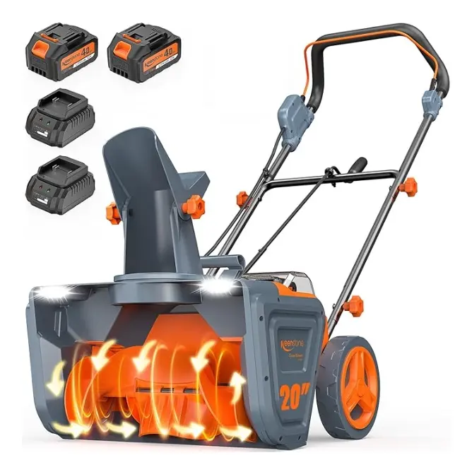 Keenstone 20" Cordless Snow Blower