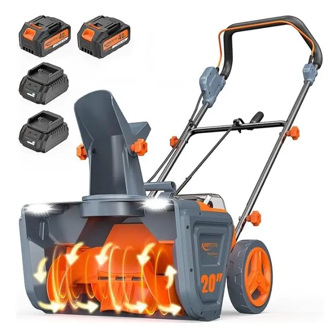 Keenstone 20" Cordless Snow Blower