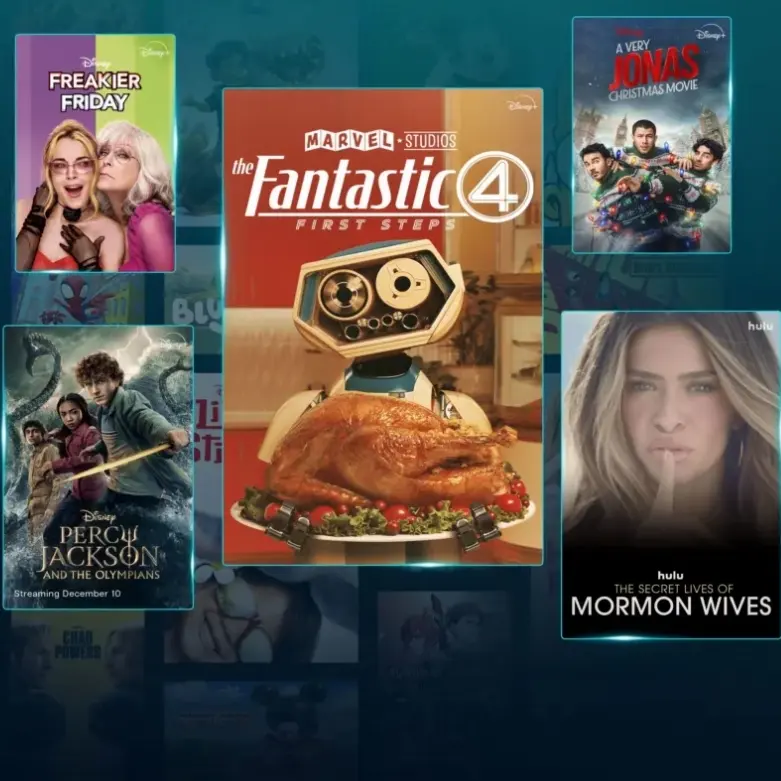 Disney+：Disney+ & Hulu 套餐低至每月$4.99