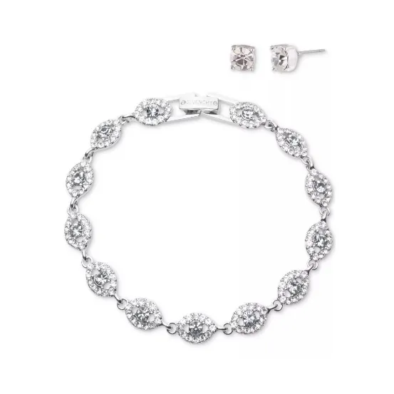 Givenchy 纪梵希 水晶手链+耳钉套装