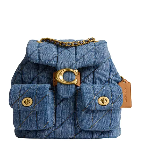 返$50礼卡！COACH 蔻驰 Tabby 绗缝双肩包