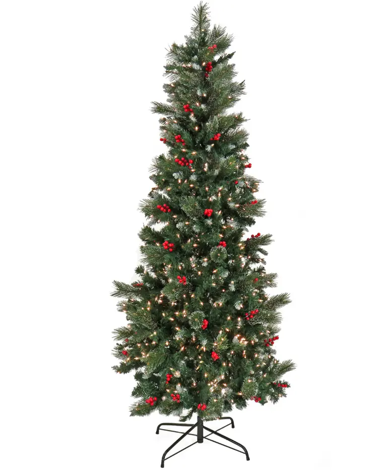 9 ft. Pre-Lit Meadowlark Pencil Tree