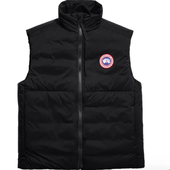 XL码来！Canada Goose Lodge 黑色羽绒背心